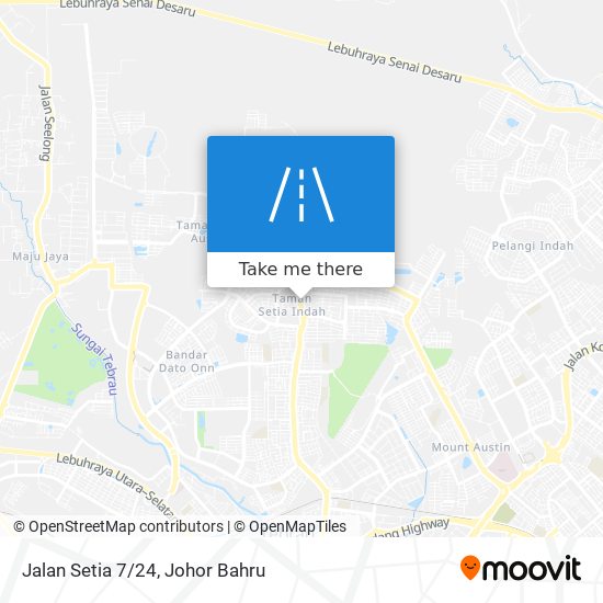 Jalan Setia 7/24 map