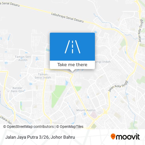 Jalan Jaya Putra 3/26 map