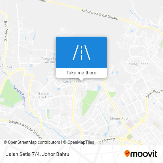 Jalan Setia 7/4 map