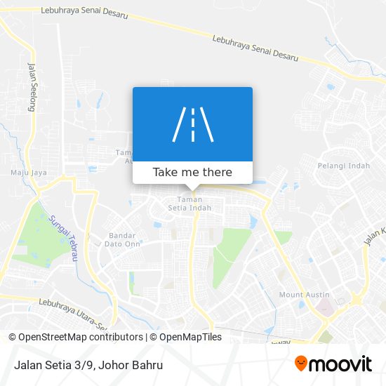 Jalan Setia 3/9 map