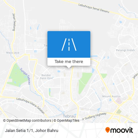 Jalan Setia 1/1 map