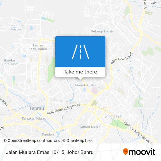 Jalan Mutiara Emas 10/15 map