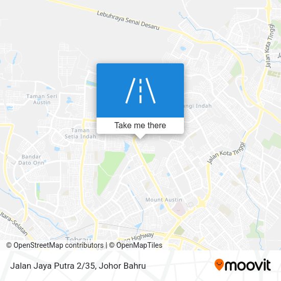Jalan Jaya Putra 2/35 map
