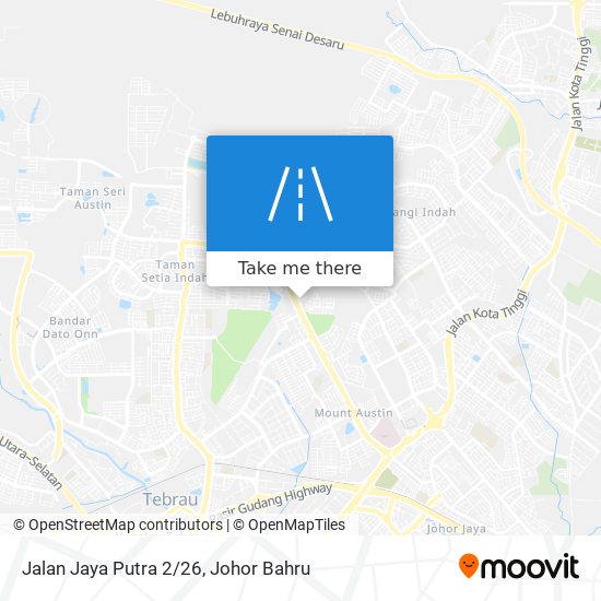 Jalan Jaya Putra 2/26 map