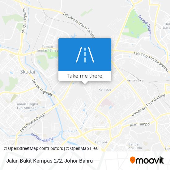 Jalan Bukit Kempas 2/2 map