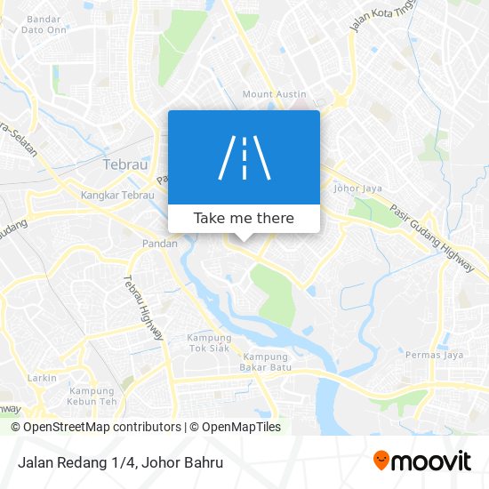 Jalan Redang 1/4 map