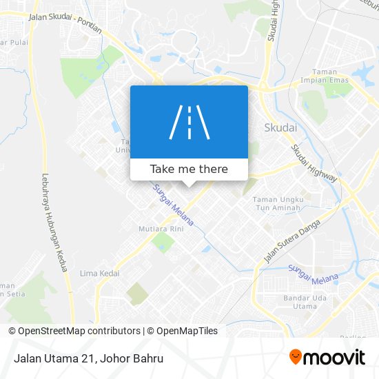 Jalan Utama 21 map