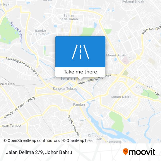 Jalan Delima 2/9 map