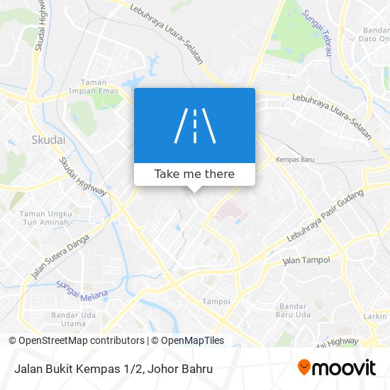 Jalan Bukit Kempas 1/2 map