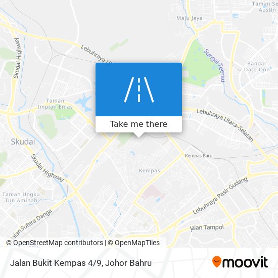 Jalan Bukit Kempas 4/9 map