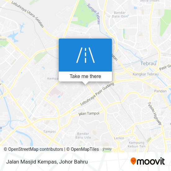 Jalan Masjid Kempas map
