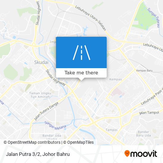 Jalan Putra 3/2 map