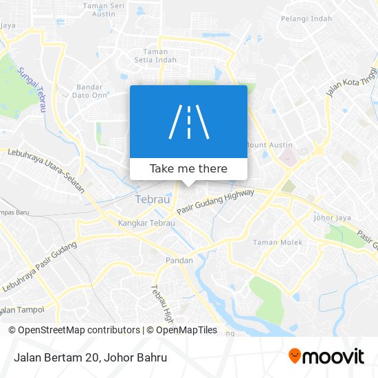 Jalan Bertam 20 map