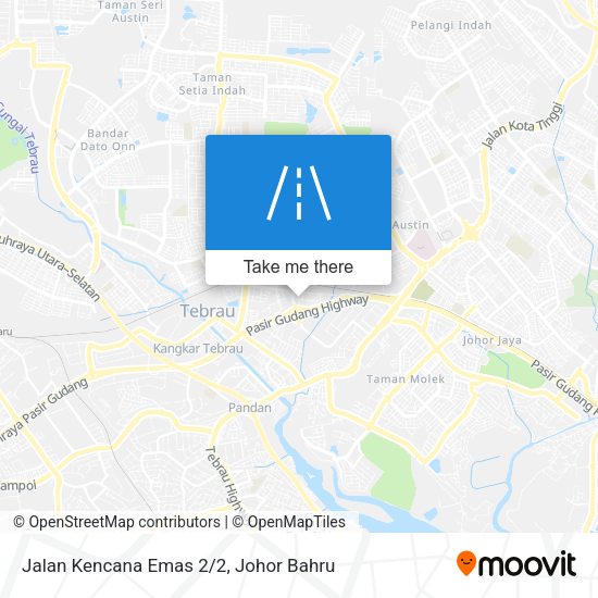 Jalan Kencana Emas 2/2 map