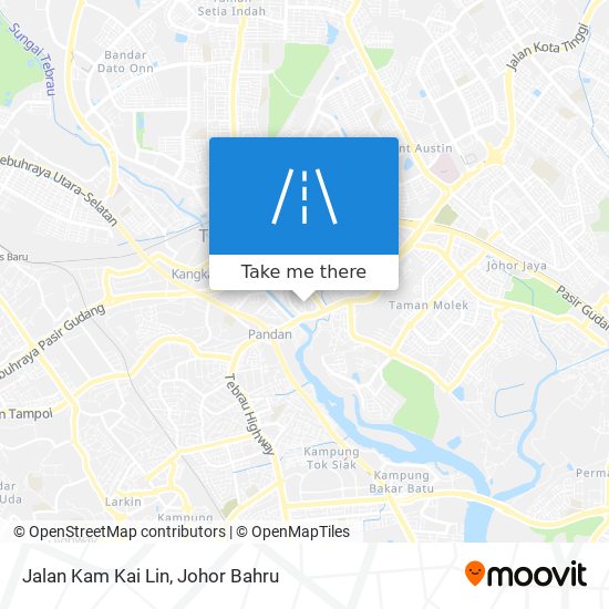 Jalan Kam Kai Lin map