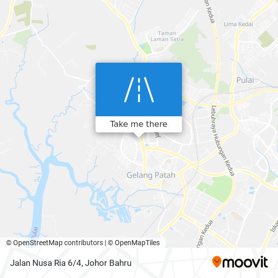 Jalan Nusa Ria 6/4 map