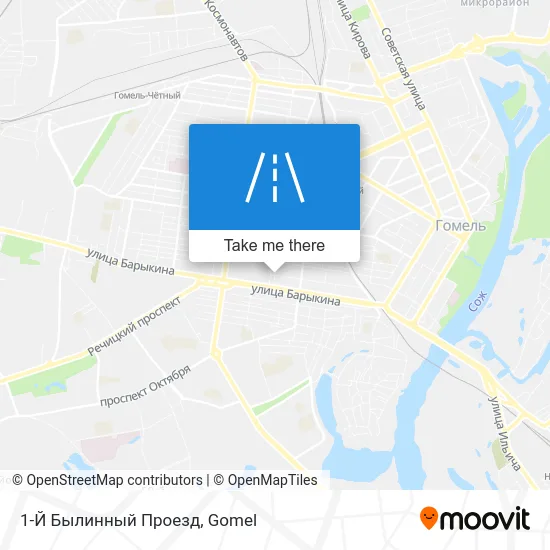 1-Й Былинный Проезд map