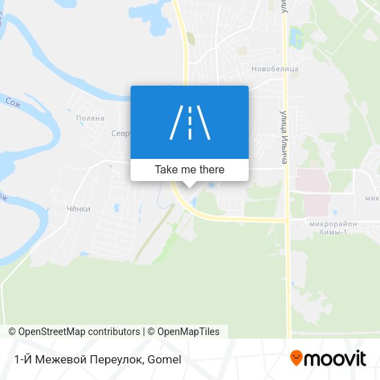 1-Й Межевой Переулок map