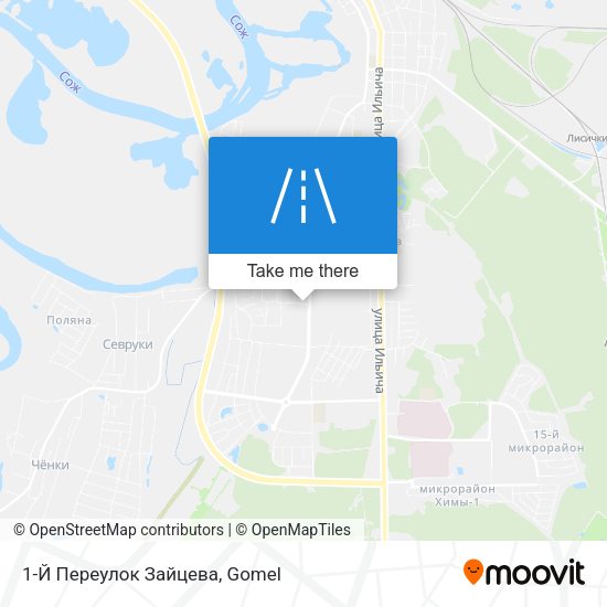 1-Й Переулок Зайцева map