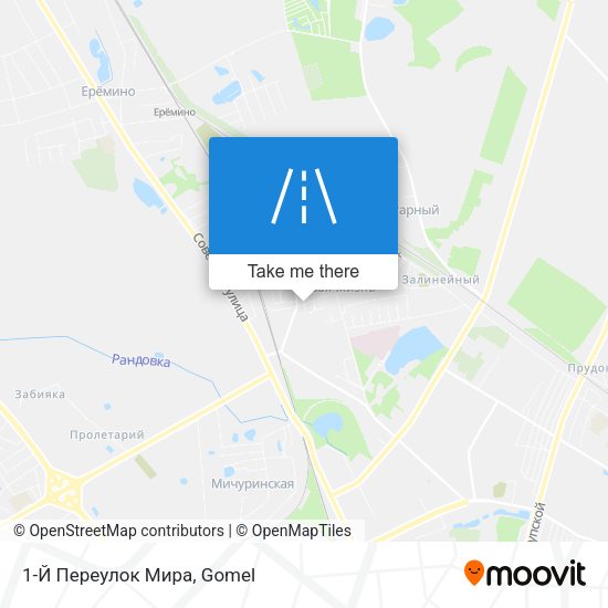 1-Й Переулок Мира map