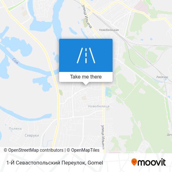 1-Й Севастопольский Переулок map
