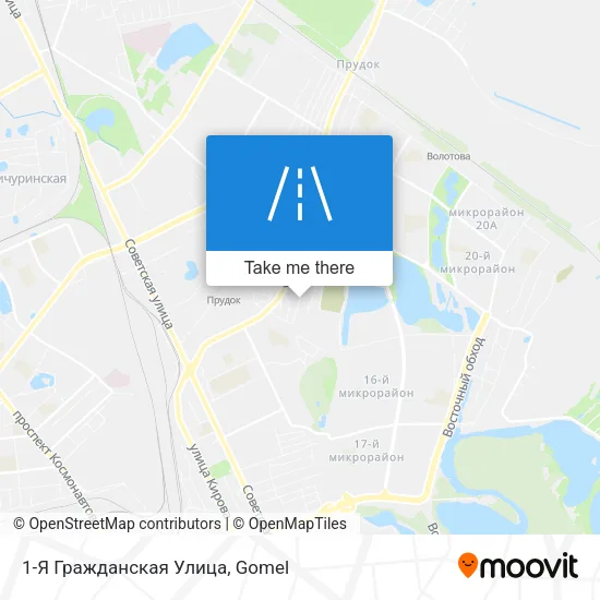 1-Я Гражданская Улица map