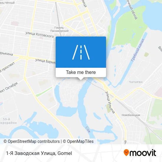 1-Я Заводская Улица map