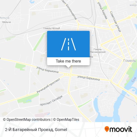 2-Й Батарейный Проезд map