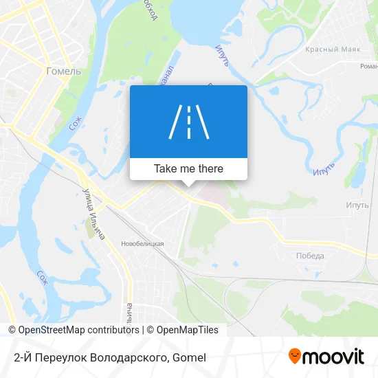 2-Й Переулок Володарского map