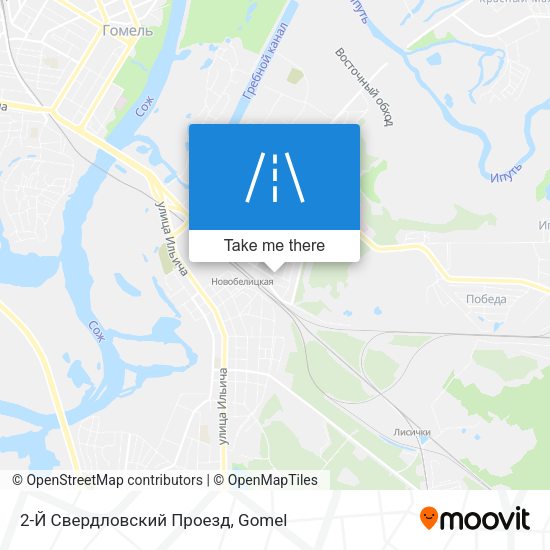 2-Й Свердловский Проезд map