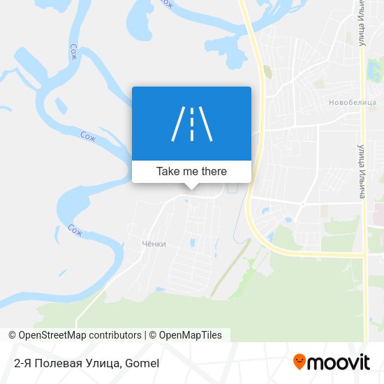 2-Я Полевая Улица map