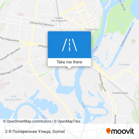 2-Я Поперечная Улица map