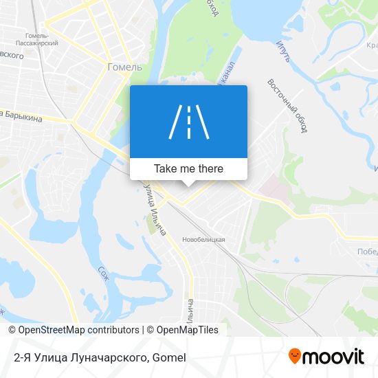 2-Я Улица Луначарского map