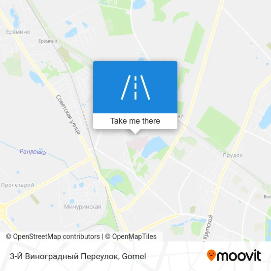 3-Й Виноградный Переулок map