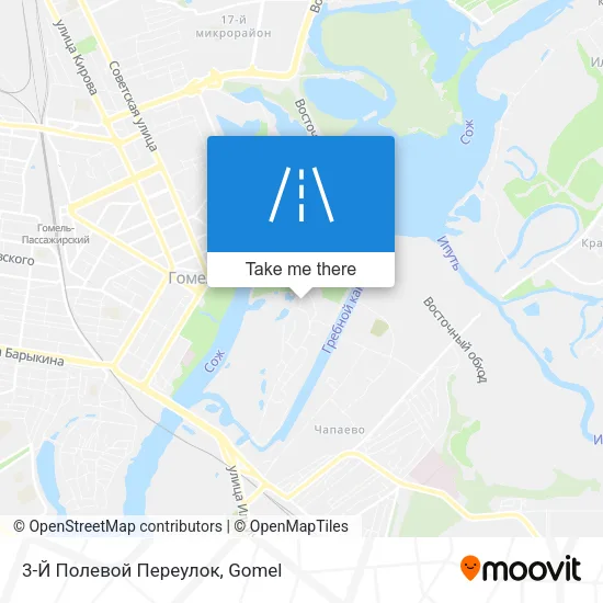 3-Й Полевой Переулок map