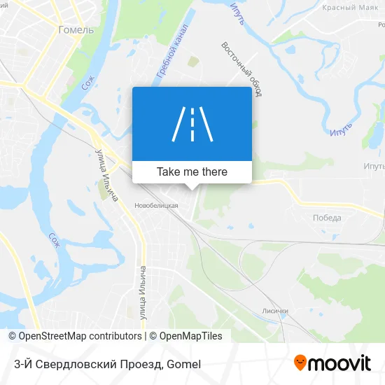3-Й Свердловский Проезд map