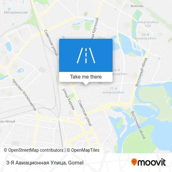 3-Я Авиационная Улица map