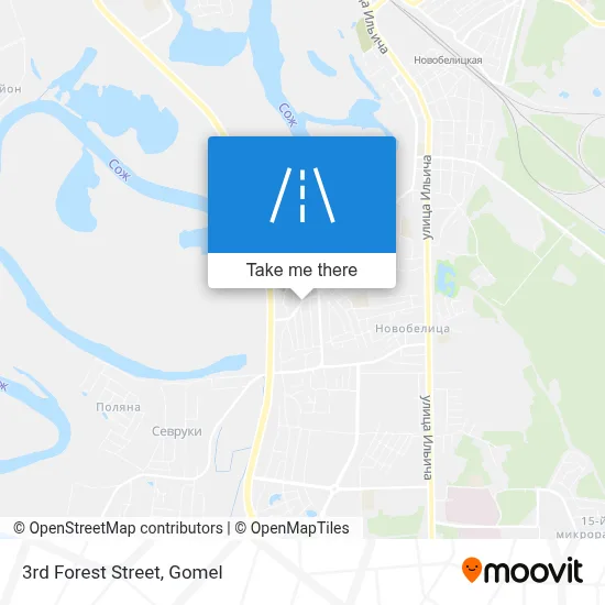 3-Я Лесная Улица map