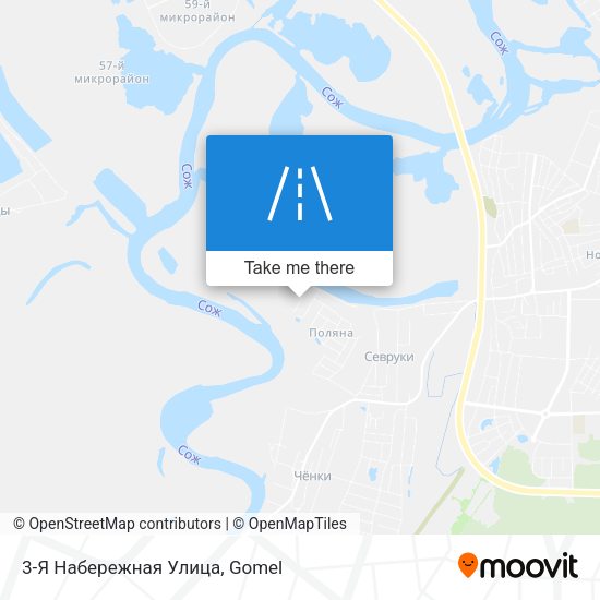 3-Я Набережная Улица map