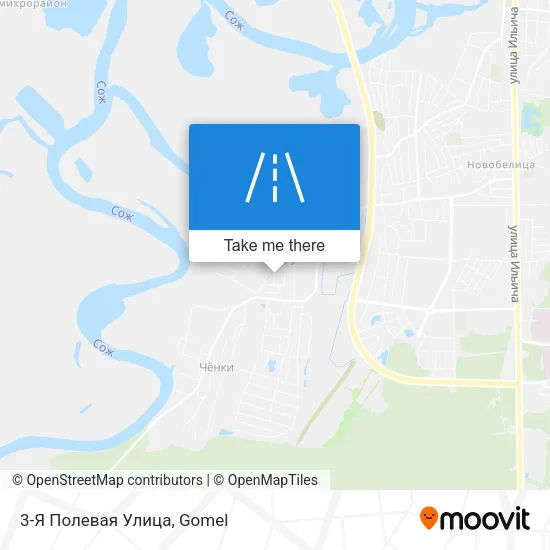 3-Я Полевая Улица map