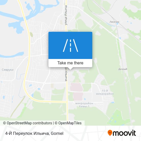 4-Й Переулок Ильича map