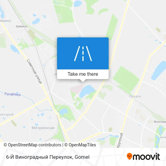 6-Й Виноградный Переулок map