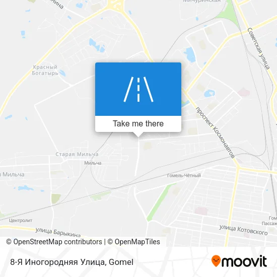 8-Я Иногородняя Улица map