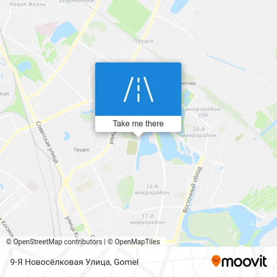 9-Я Новосёлковая Улица map