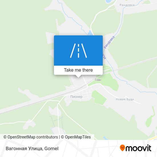 Вагонная Улица map