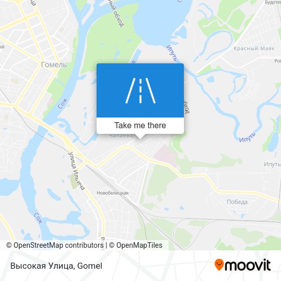 Высокая Улица map
