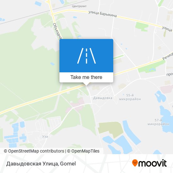 Давыдовская Улица map