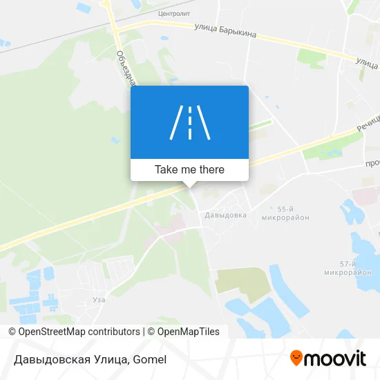 Давыдовская Улица map