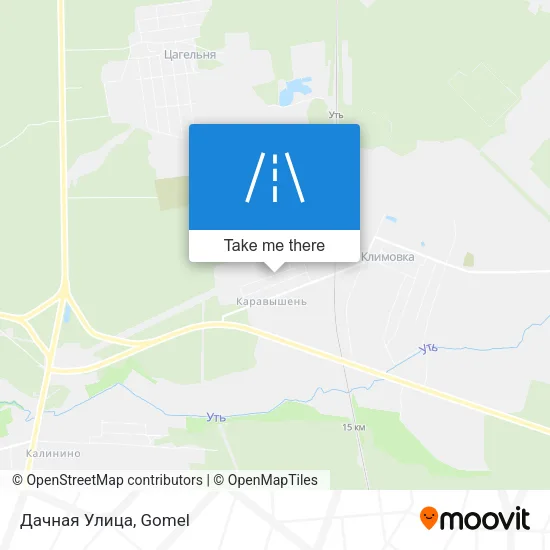 Дачная Улица map