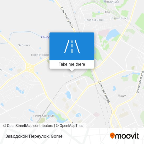 Заводской Переулок map